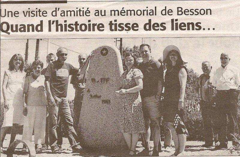 Kelly Mitchell et son fianc� Matt ont �t� accueillis chaleureusement par les membres du comit� du B17